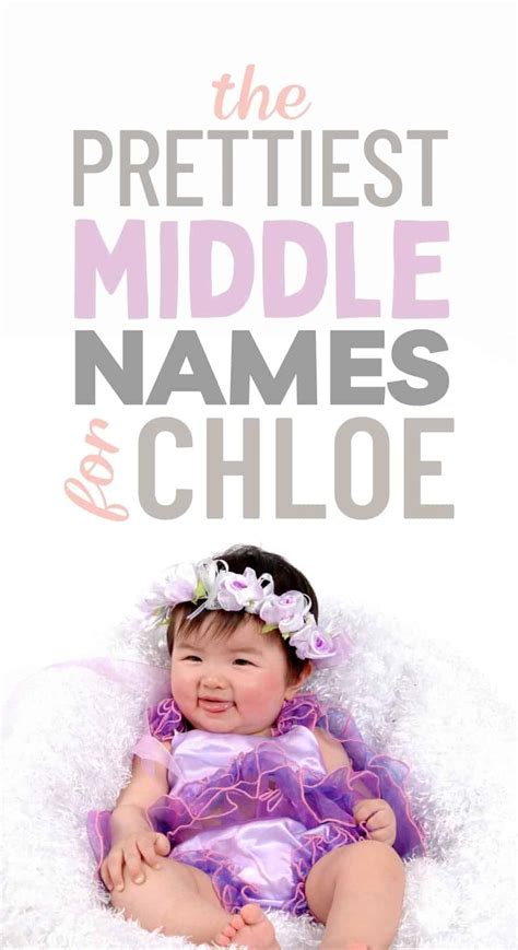 cool middle names for chloe.